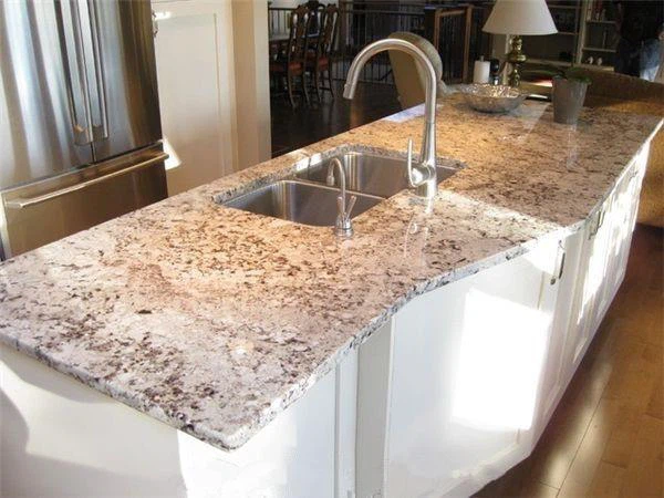 alaska white Granite kitchen top