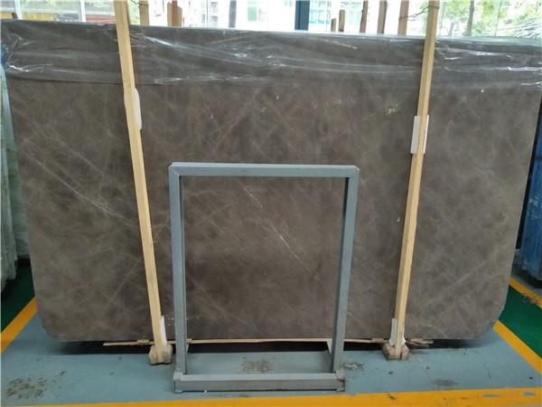 dark brown marble slab