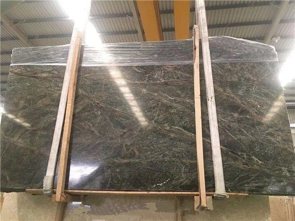 rainforest green marble big slab