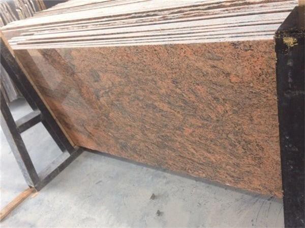 India  multicolor red granite tiles