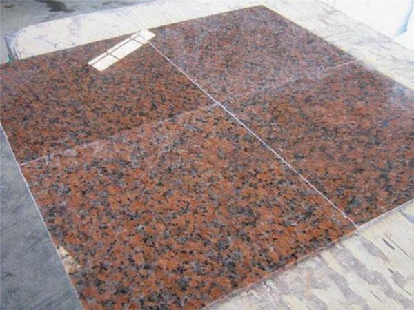 red granite floor tiles for wall