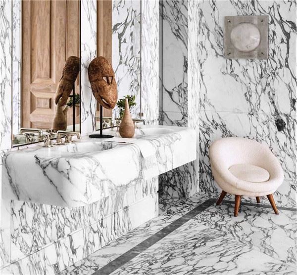 arabescato venato marble vanity top for bathroom