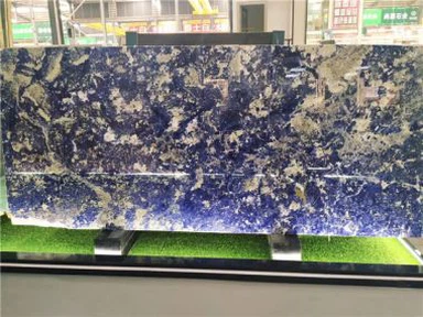 Bolivia blauw kwartsiet