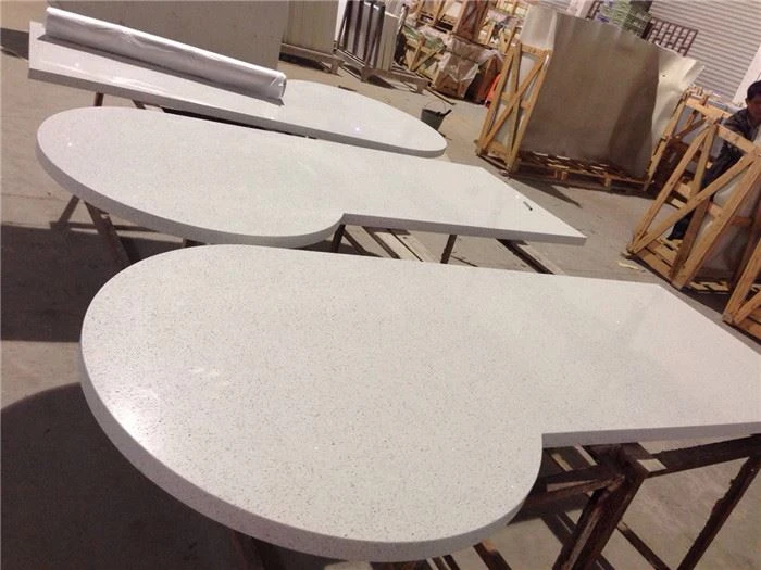 Witte Galaxy Quartz-werkbladen