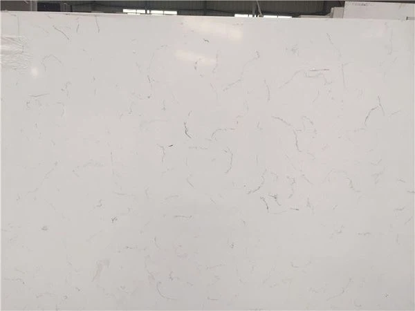 white swan quartz polished