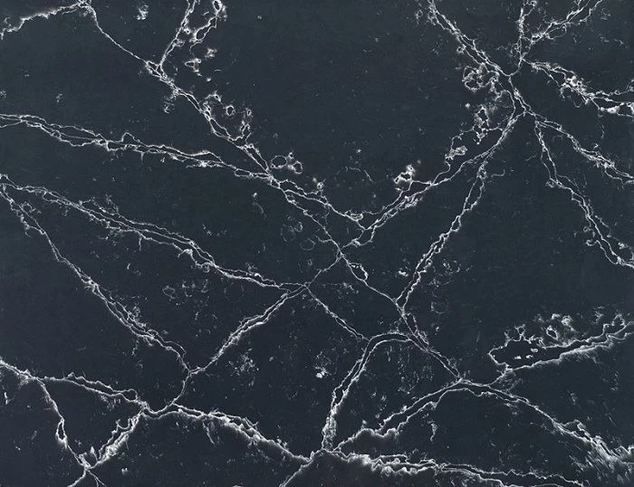 black quartz with white veins slabs