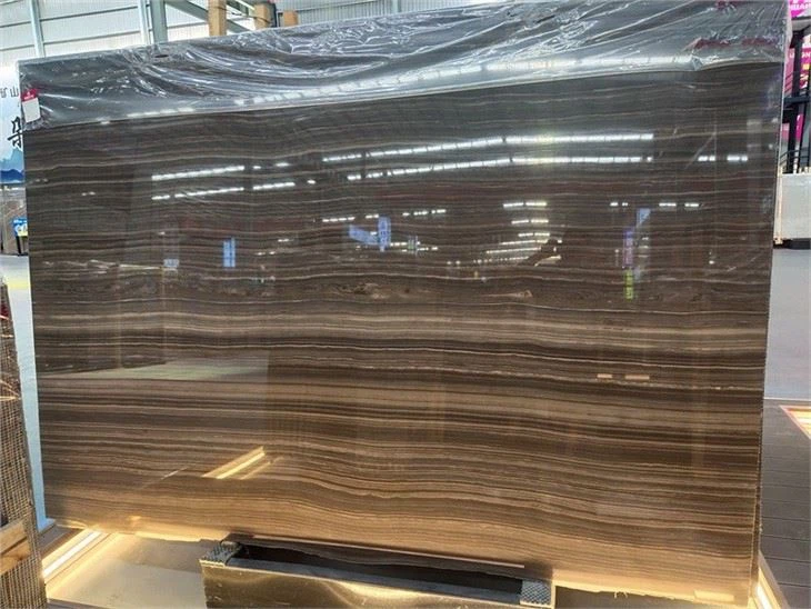 Tobacco Brown Marble Slab