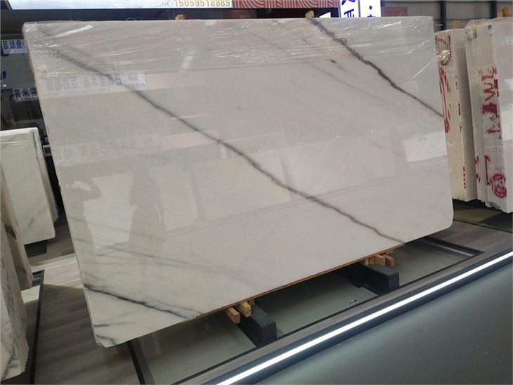 White Elegant Marble Slab