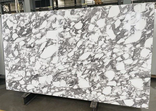 Arabescato White Nano Glass slab