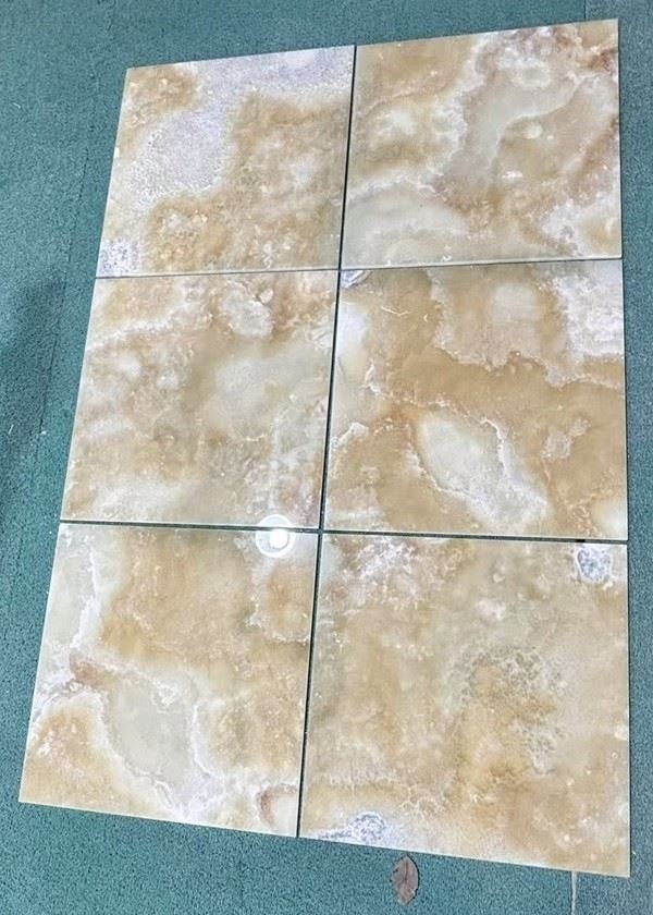 Gold Onyx Floor Tiles