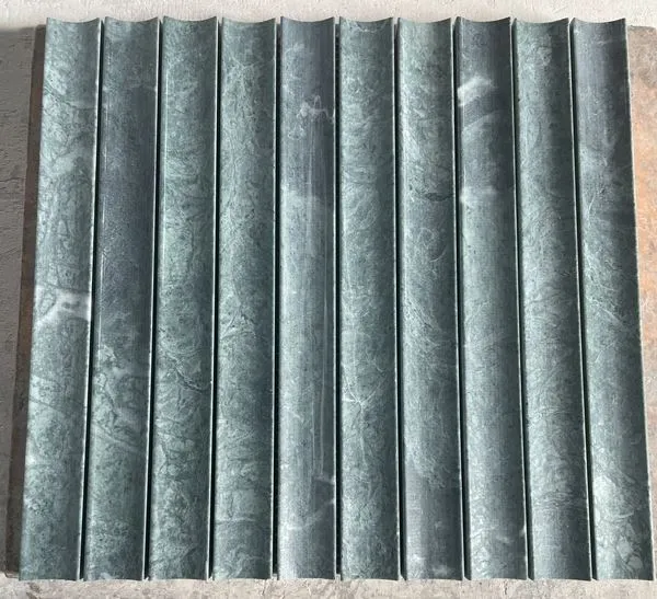 Gericht groen marmer