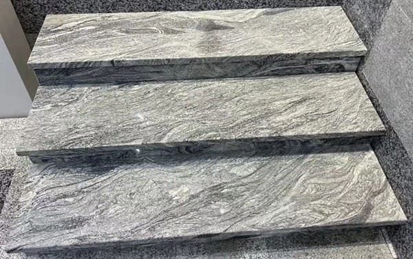 Juparana Fantasy Granite flamed surface