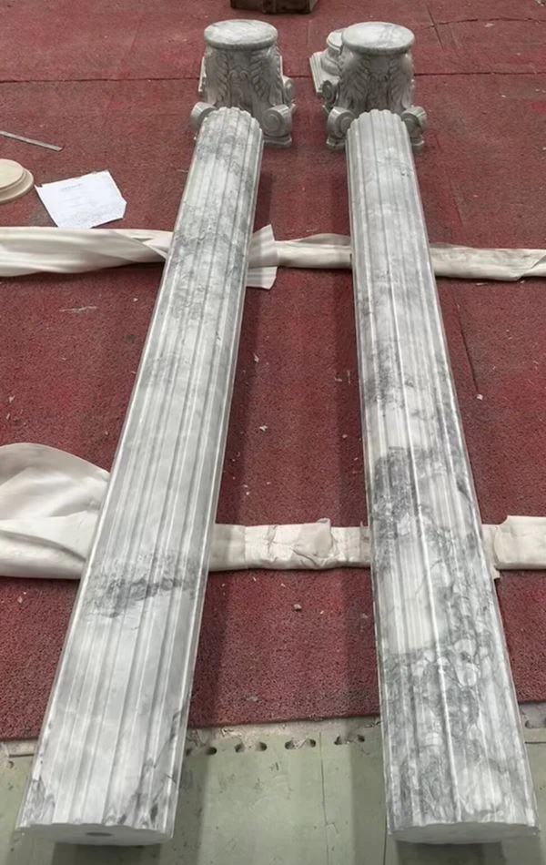 Romeinse marmeren zuilen
