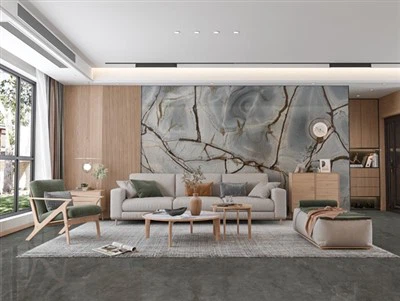 Roma blauw kwartsiet