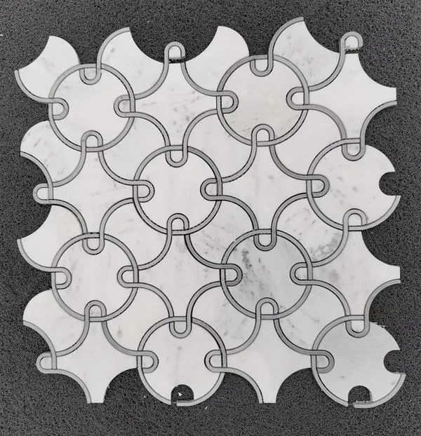Waterjet mozaïek backsplash
