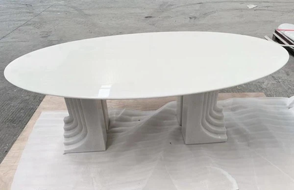 White Marble Table
